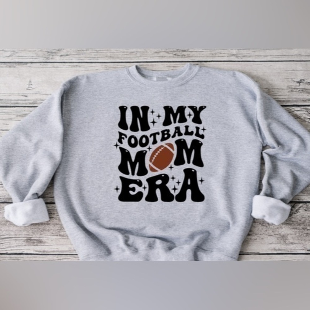 In My Football Mom Era Crewneck
